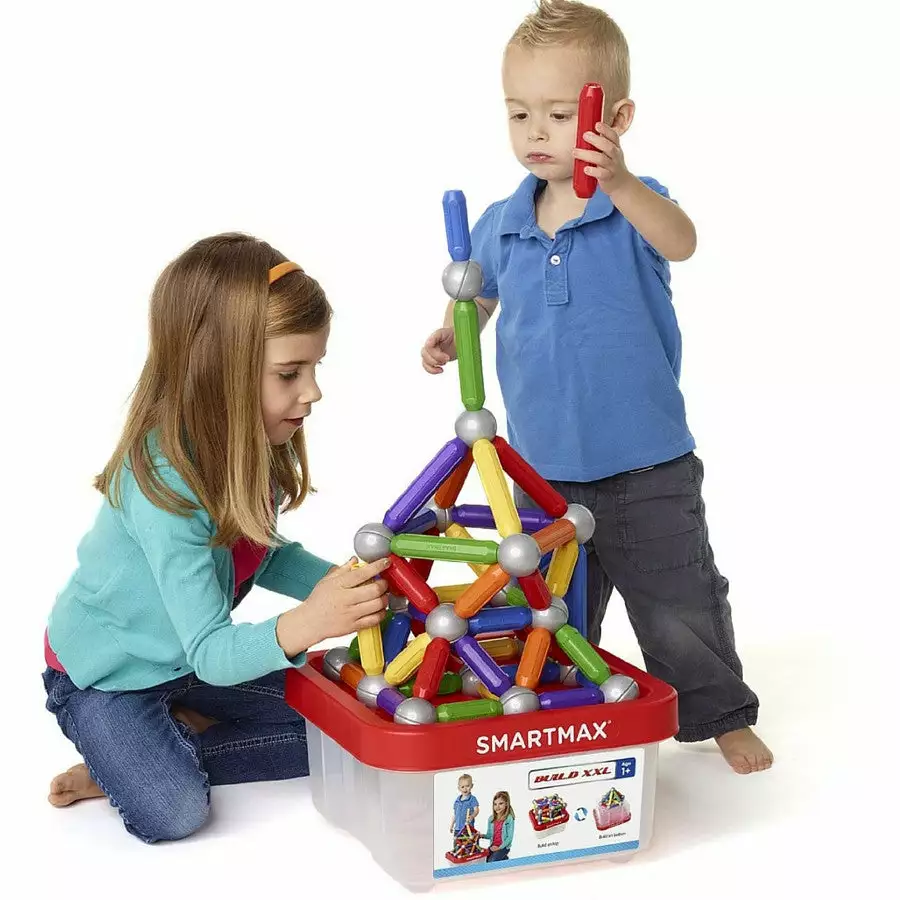 SmartMax Magnetic Discovery - Build & Learn XXL 70 Piece 3 SmartMax Magnetic Discovery - Build & Learn XXL 70 Piece