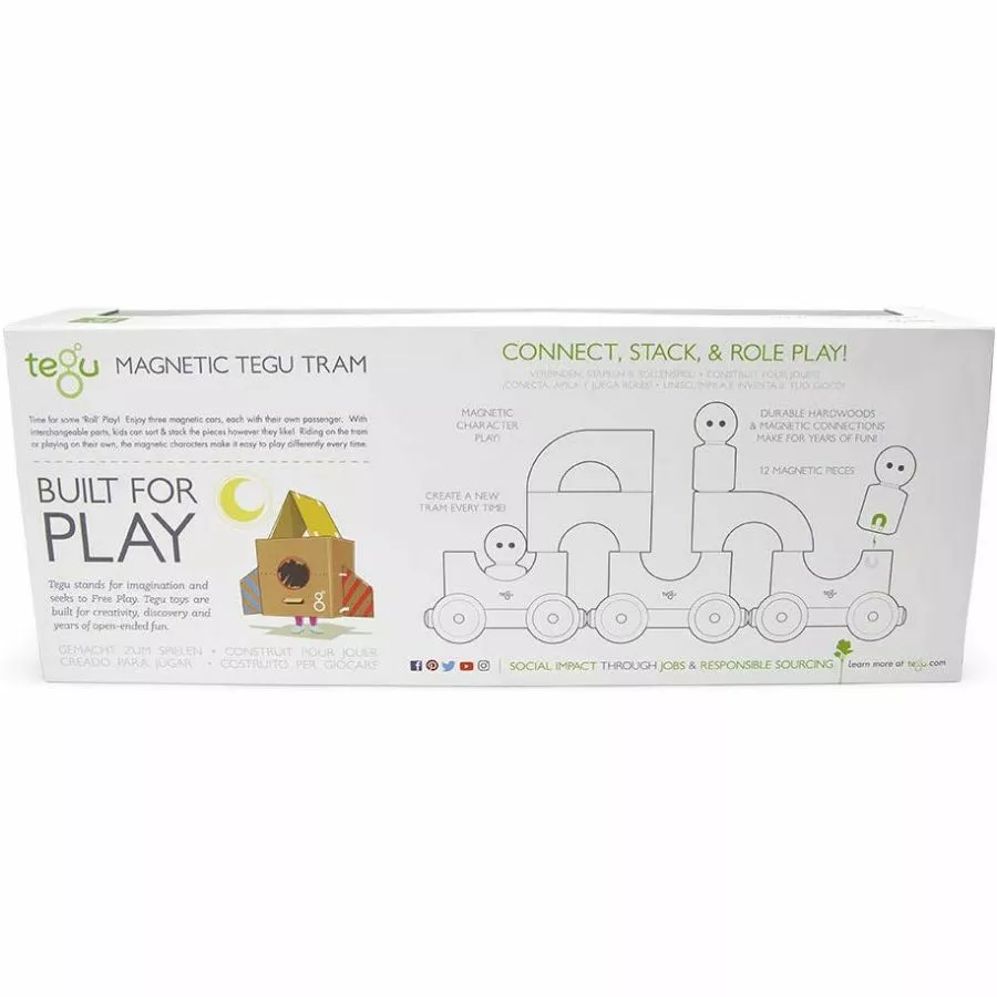 Tegu - Magnetic Tram Rainbow 6 Tegu - Magnetic Tram Rainbow - Image 4