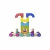 Tegu - Magnetic Tram Rainbow 1 Tegu - Magnetic Tram Rainbow -Educational Toys Shop TEG85801 Tegu magnetic tram rainbow correct 2 1024x1024