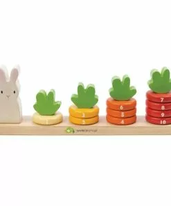 Tender Leaf Toys - Counting Carrots Wooden Stacker 9 Tender Leaf Toys - Counting Carrots Wooden Stacker -Educational Toys Shop TL8407 TenderLeafToysCountingCarrotsWoodenStacker 2 1024x1024