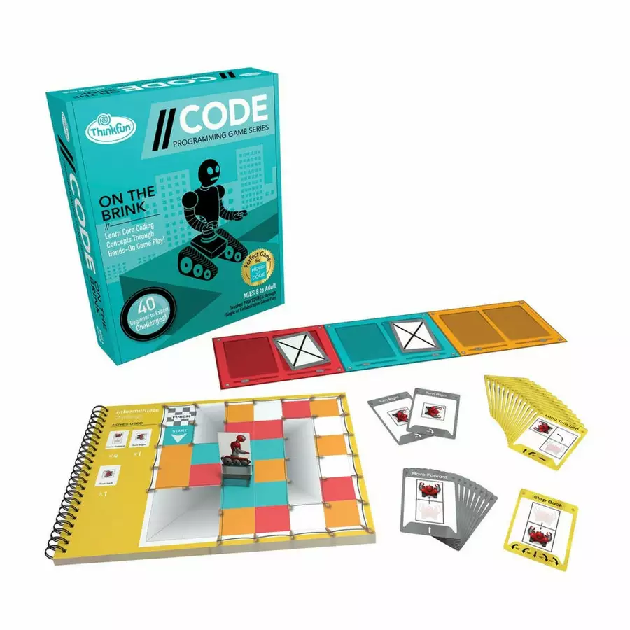 ThinkFun - Code: On The Brink Coding Game 3 ThinkFun - Code: On The Brink Coding Game