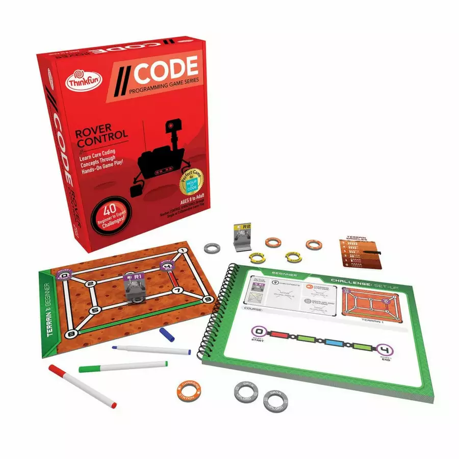 ThinkFun - Code: Rover Control Coding Game 3 ThinkFun - Code: Rover Control Coding Game