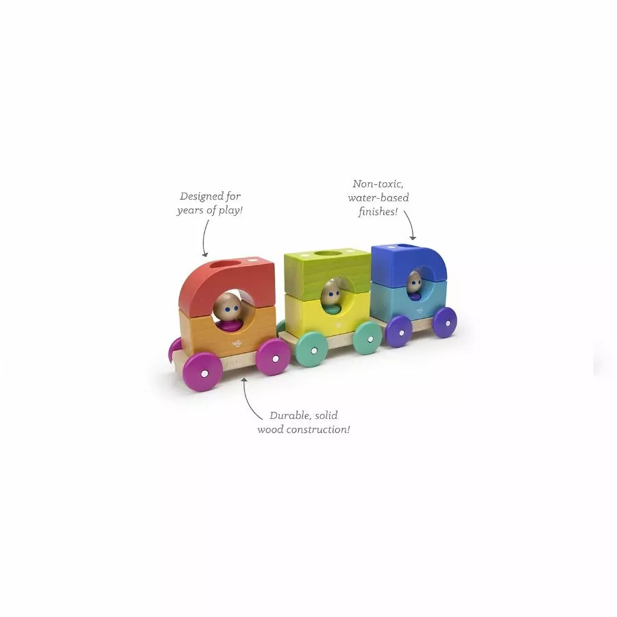 Tegu - Magnetic Tram Rainbow 4 Tegu - Magnetic Tram Rainbow - Image 2