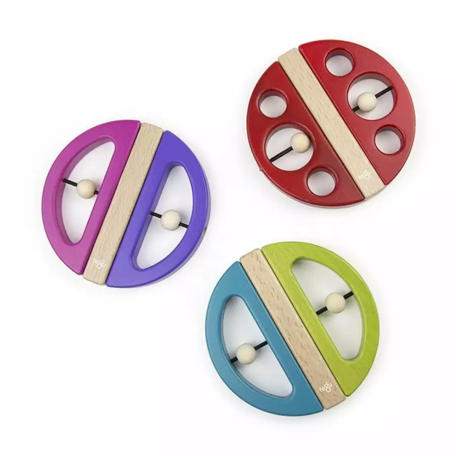 Tegu - Baby And Toddler: Swivel Bug Pink & Purple 7 Tegu - Baby And Toddler: Swivel Bug Pink & Purple - Image 5