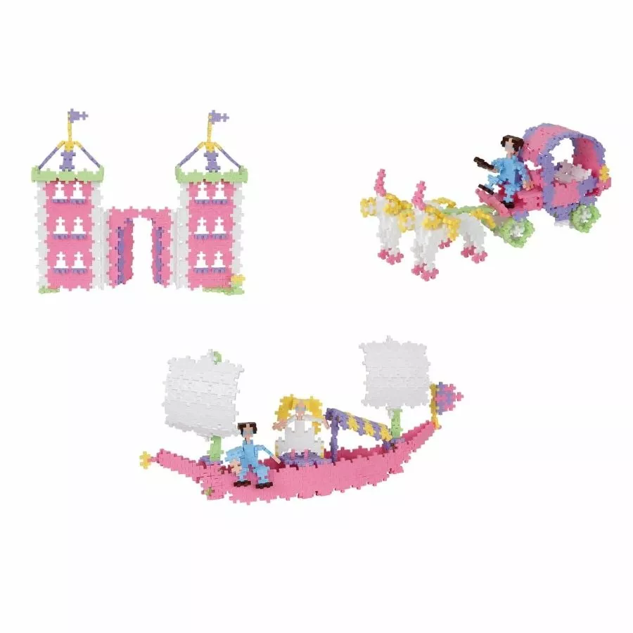 Plus-Plus: Pastel 480 Pieces 3 In 1 Princess Construction Toy 5 Plus-Plus: Pastel 480 Pieces 3 In 1 Princess Construction Toy - Image 3